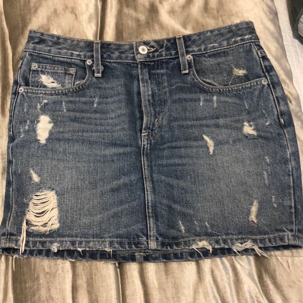 Tularosa Aubrey mini denim skirt, size 28